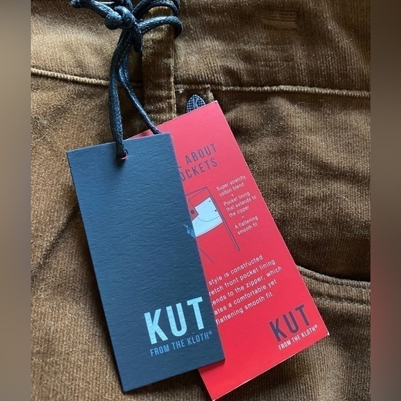 NEW w/TAGS KUT from the KLOTH HIGH RISE DIANA FAB AB SKINNY CORDUROY Size 24W - Picture 9 of 11